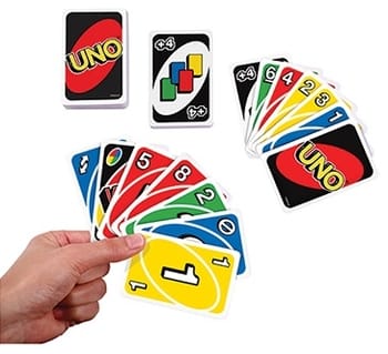 بطاقات لعبة اونو