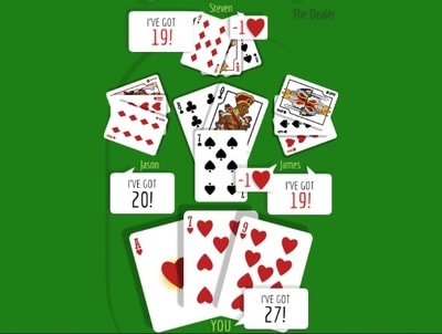 البطاقات في لعبة 31 كوتشينة